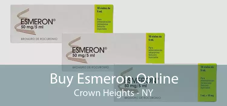 Buy Esmeron Online Crown Heights - NY
