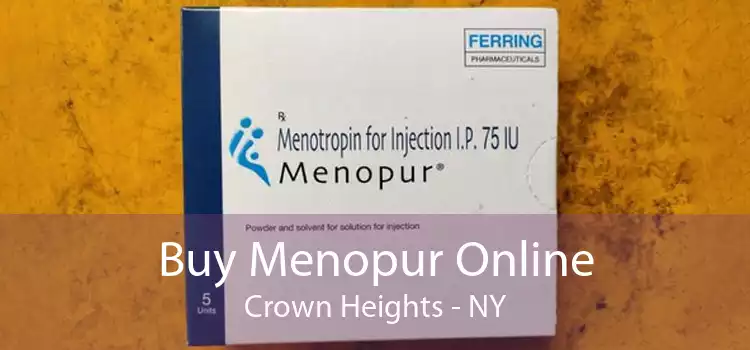 Buy Menopur Online Crown Heights - NY